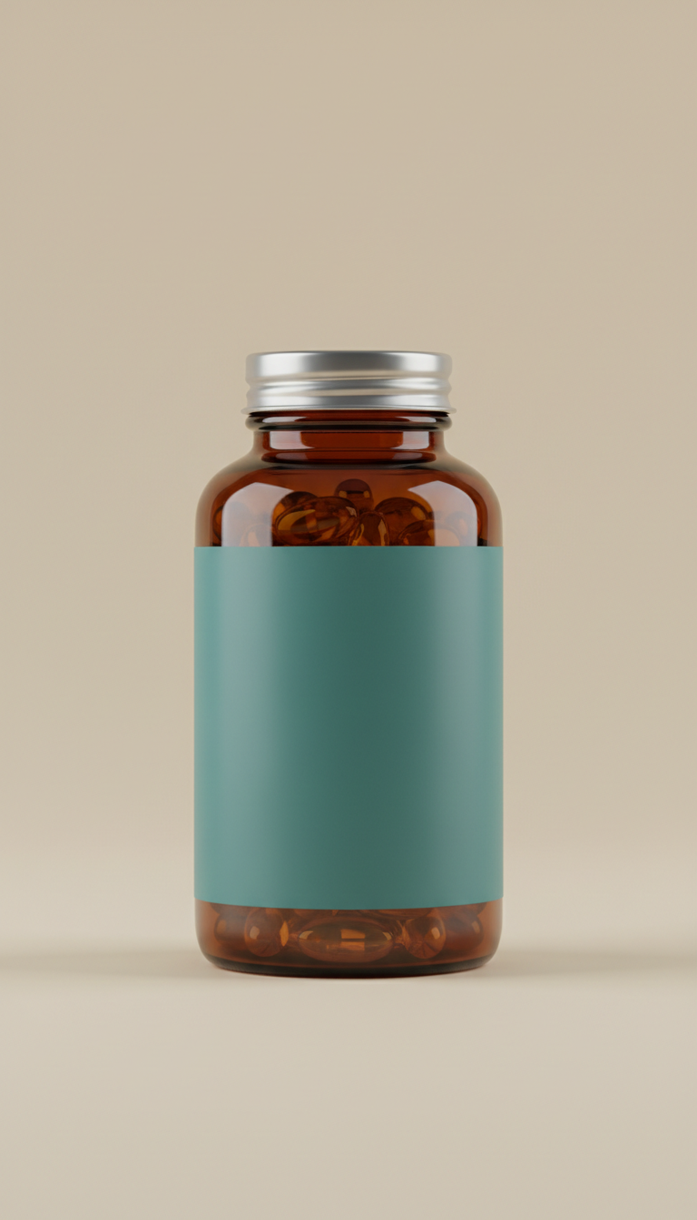 Omega-3 Softgels from Deep-Sea Fish Oil