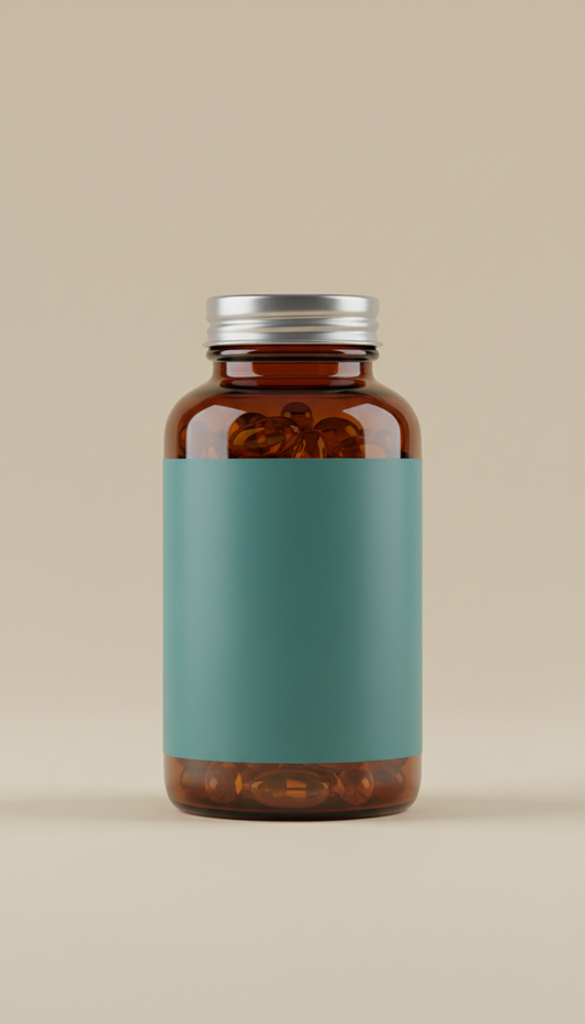 Omega-3 Softgels from Deep-Sea Fish Oil